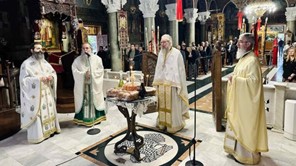 Η γιορτή των Αγίων Κωνσταντίνου και Ελένης στη Λάρισα (φωτο)