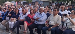 Ο Κώστας Κολλάτος στην εκδήλωση του Λαογραφικού Μουσείου Λάρισας στο Δήμο Τεμπών
