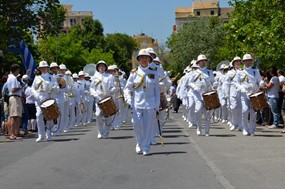 Η μπάντα του Πολεμικού Ναυτικού στις εορταστικές εκδηλώσεις στο Συκούριο