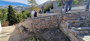 Aποκαταστάσεις και έργα συντηρήσεων στη Σπηλιά του Δήμου Τεμπών 