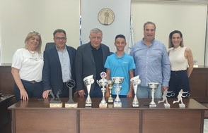 Στον Νασιακόπουλο ο πανελλήνιος πρωταθλητής τένις, κάτω των 14 ετών, Άλκης Μιχαλακόπουλος