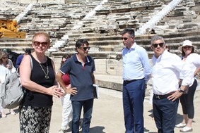 Σε ενάμιση χρόνο έτοιμο το Αρχαίο Θέατρο Λάρισας - Απρόσκοπτη η χρηματοδότησή του